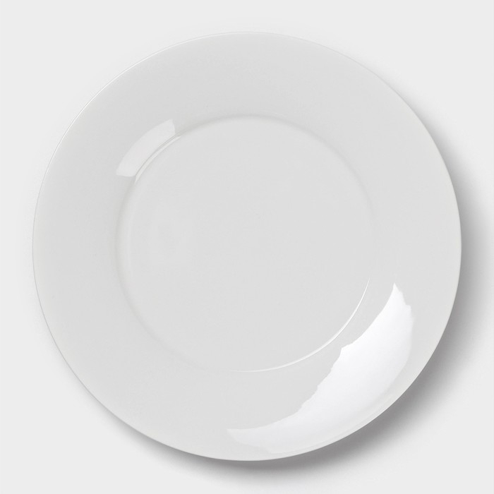 Бульонница фарфоровая Magistro &laquo;Бланш&raquo;, 2 предмета: бульонница 450 мл, блюдце d=15,7 см, цвет белый