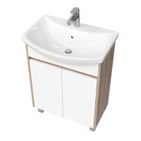 Тумба Spectrum Дели 65, дуб сонома/белый, балтика Тумба Spectrum Дели 65, дуб сонома/белый, балтика