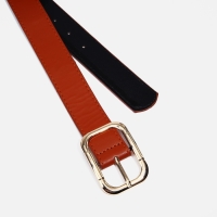 Ремень женский, ширина 3,3 см, пряжка металл, цвет рыжий Ремень женский, ширина 3,3 см, пряжка металл, цвет рыжий