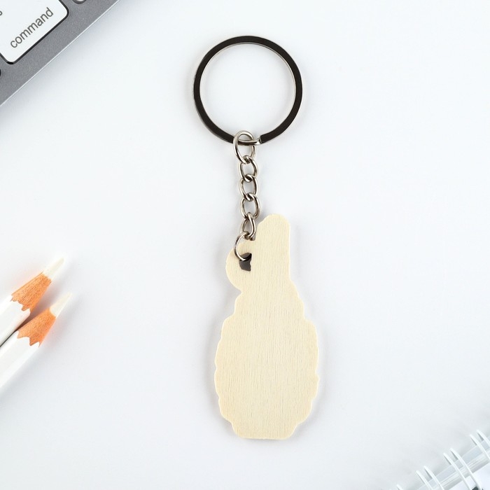 Подарочный набор &laquo;Для настоящего героя&raquo; значок + брелок, 6,8 х 10,5 см