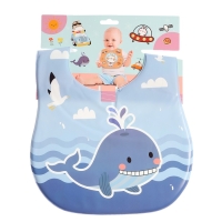 Нагрудник для кормления «Любимый малыш: Китёнок», непромокаемый, цвет синий Нагрудник для кормления «Любимый малыш: Китёнок», непромокаемый, цвет синий