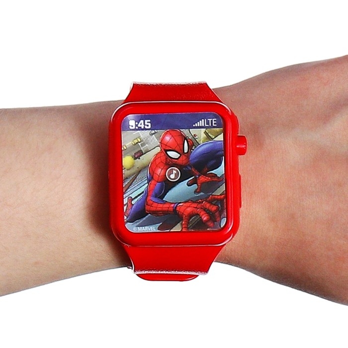 Часы музыкальные «Человек-паук», звук, Disney Часы музыкальные «Человек-паук», звук, Disney