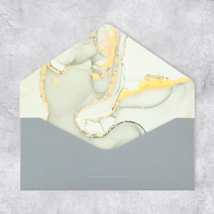 Конверт подарочный &laquo;Поздравляю&raquo;, софт тач, тиснение, 19 &times; 9,2 см