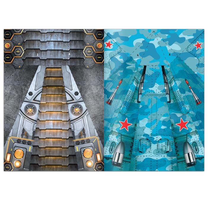 Книга- вырезалка &laquo;Бумажные самолёты&raquo;, военные