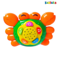 Музыкальная игрушка &laquo;Краб&raquo;, световые и звуковые эффекты