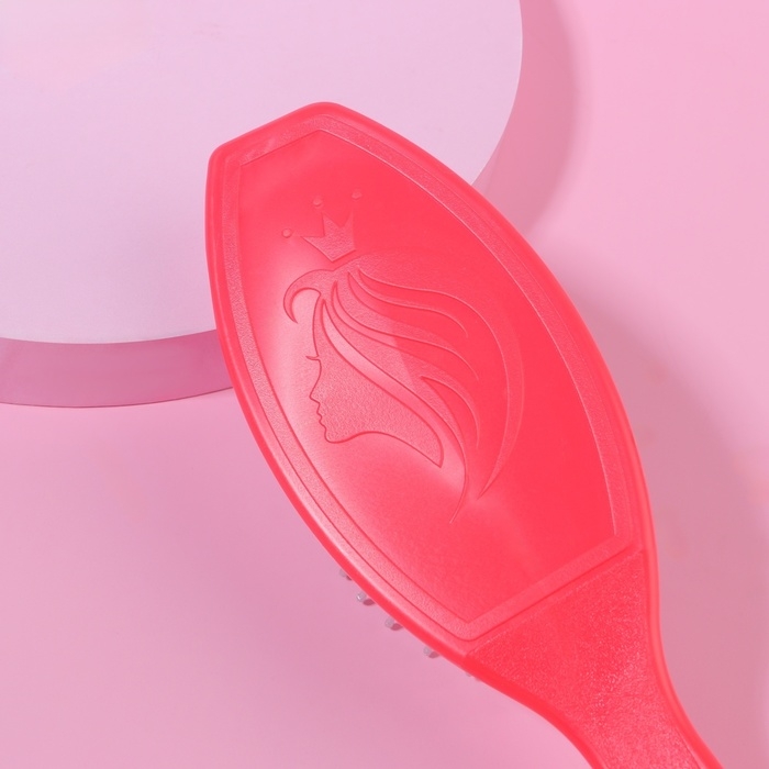 Расчёска массажная, 20 × 5 см, цвет МИКС Расчёска массажная, 20 × 5 см, цвет МИКС