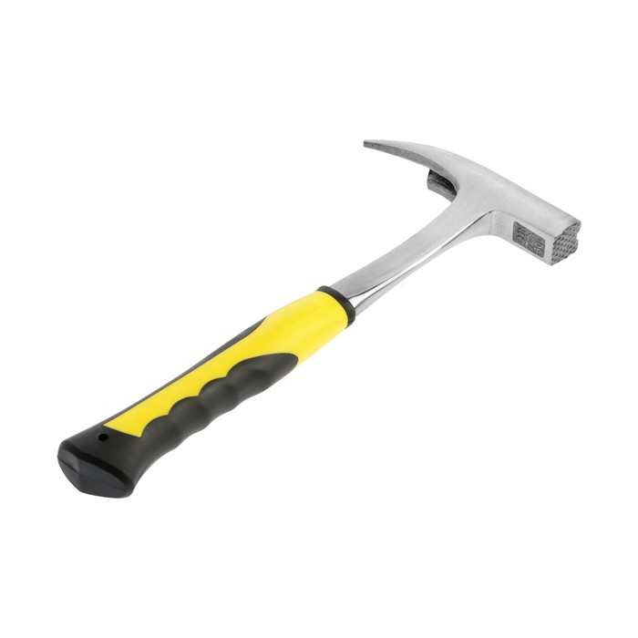 Молоток кровельщика ТУНДРА, цельнокованый, боек с магнитом, 2К рукоятка, 600 г Молоток кровельщика ТУНДРА, цельнокованый, боек с магнитом, 2К рукоятка, 600 г