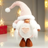 Кукла интерьерная "Бабусечка в розовом колпаке, с сердечком на переднике" 49х14х22 см Кукла интерьерная "Бабусечка в розовом колпаке, с сердечком на переднике" 49х14х22 см