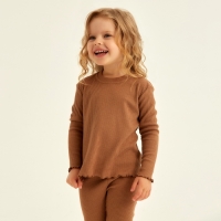 Пижама детская SL HOME р 38 (146-152), кофейный