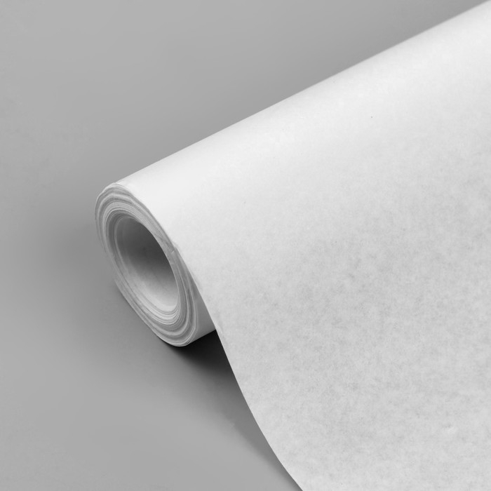 Калька 48 гр/м², 64 см, 10 м, цвет белый Калька 48 гр/м², 64 см, 10 м, цвет белый