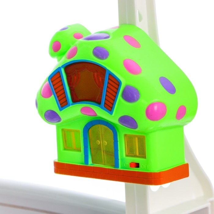 Мобиль музыкальный на кроватку &laquo;Пряничный Домик.Зверятки&raquo;, заводной, Крошка Я