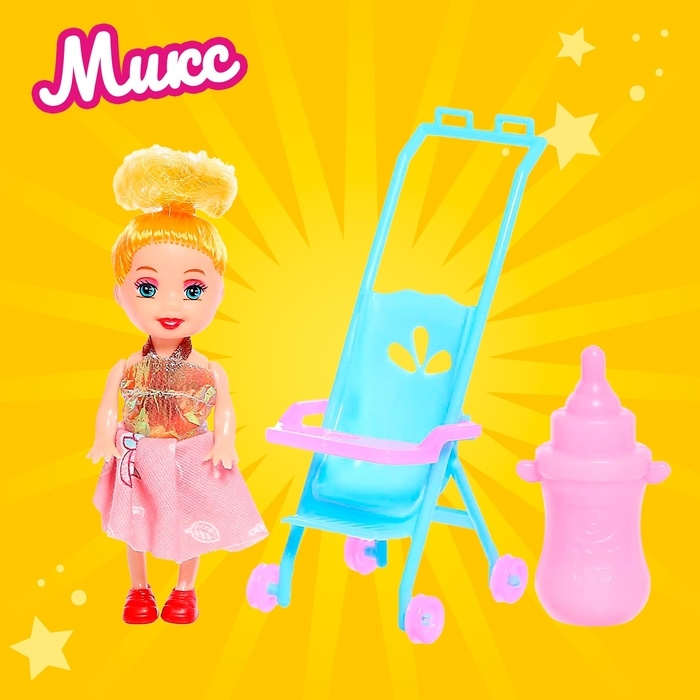 Кукла малышка «Ева» с аксессуарами, МИКС Кукла малышка «Ева» с аксессуарами, МИКС