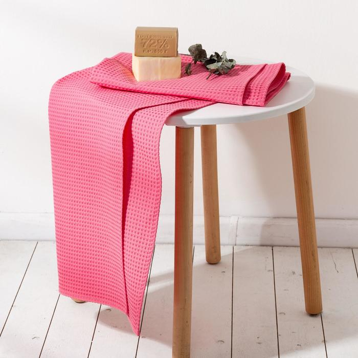 Полотенце вафельное Этель 70*140 см. цв.ягодный, 100% хл, пл 240 г/м2 Полотенце вафельное Этель 70*140 см. цв.ягодный, 100% хл, пл 240 г/м2