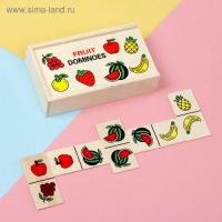 Домино &laquo;Фрукты&raquo;, 28 элементов