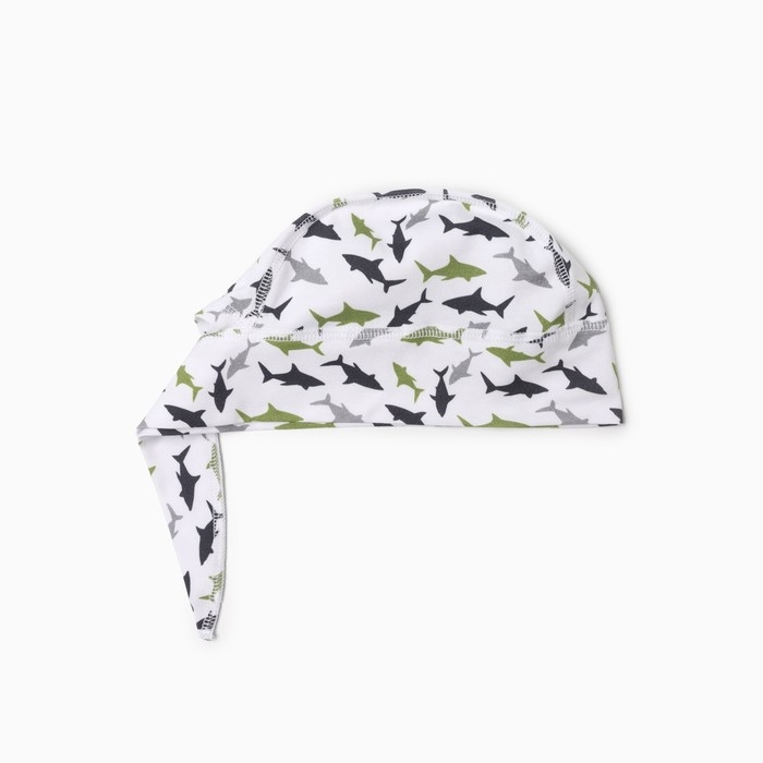 Бандана детская, цвет белый, размер 48-50 Бандана детская, цвет белый, размер 48-50