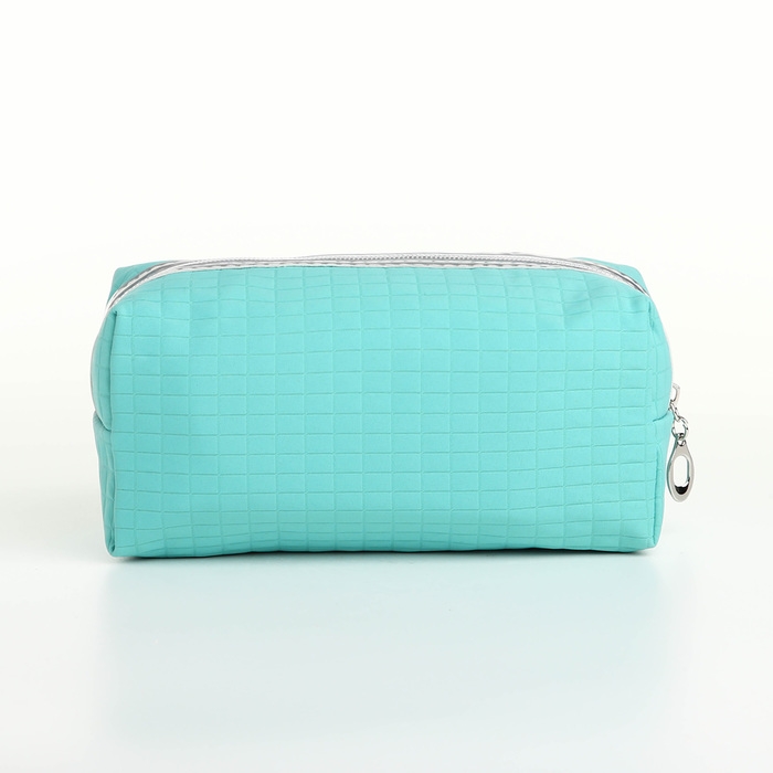 Косметичка на молнии, цвет мятный