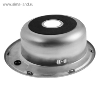 Мойка кухонная MIXLINE 528182, врезная, толщина 0.6 мм, 49х49х17 см, вып. 3 1/2", с сифоном Мойка кухонная MIXLINE 528182, врезная, толщина 0.6 мм, 49х49х17 см, вып. 3 1/2", с сифоном