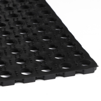 Коврик ячеистый грязесборный, 50&times;100&times;1,6 см, цвет чёрный