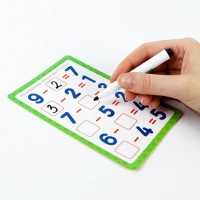Развивающий набор пиши-стирай &laquo;Учимся писать. Цифры&raquo;, 18 карт