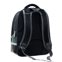 Рюкзак каркасный школьный Calligrata "Красная тачка", 39 х 30 х 14 см