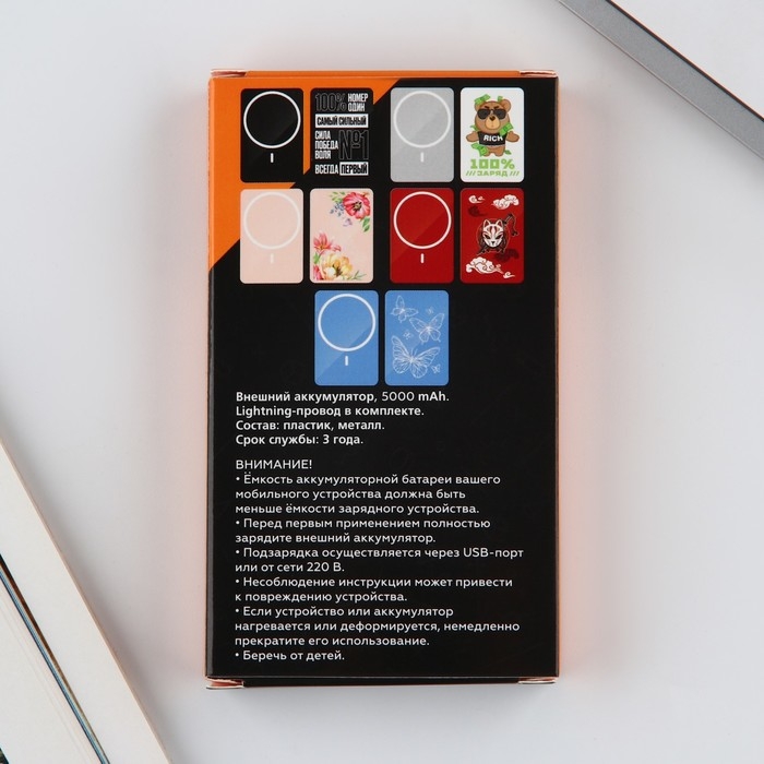 Зарядное устройство &laquo;100% заряд&raquo;, 5000мА