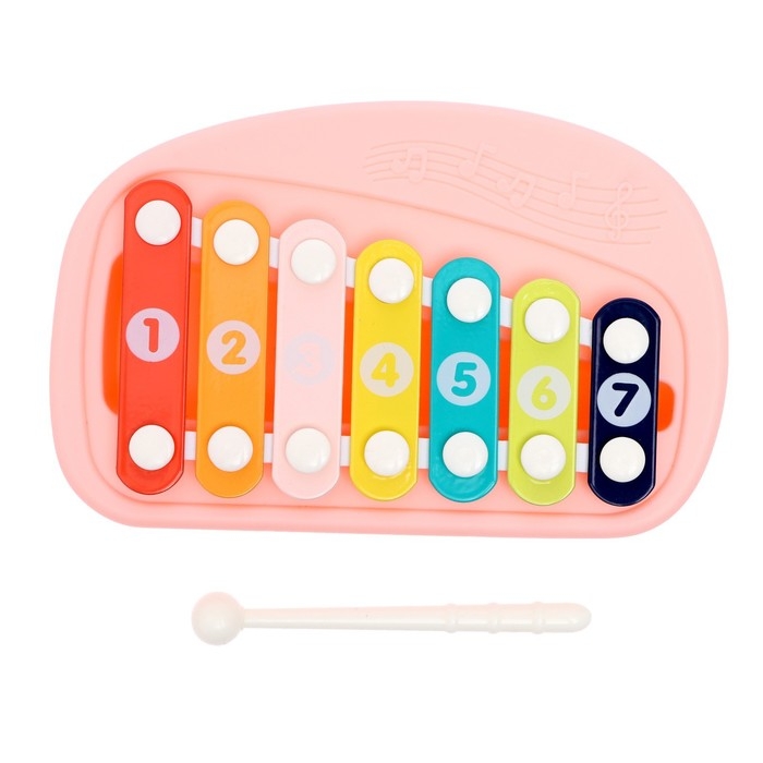 Развивающая игрушка &laquo;Весёлые игры&raquo;, цвет розовый