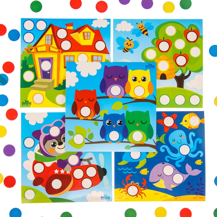 Весёлые кружочки &laquo;Запоминаем цвета&raquo;