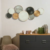 Декор настенный металл "Вспышки" цветные с золотом, серебром 51х7х120,5 см Декор настенный металл "Вспышки" цветные с золотом, серебром 51х7х120,5 см