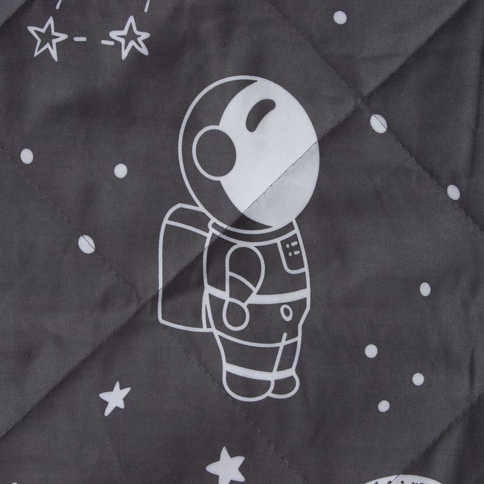 Покрывало Love Life 1,5 сп Space trip 150*210&plusmn;5 см, новосатин, 100% п/э