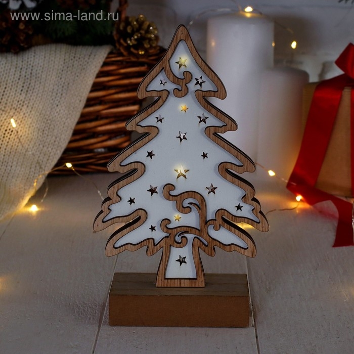 Новогодний декор с подсветкой &laquo;Волшебная ёлка&raquo;