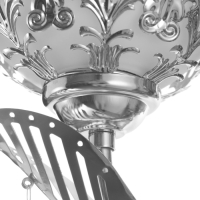 Бра "Федерика" Е27 40Вт хром 12х16,5х28 см Бра "Федерика" Е27 40Вт хром 12х16,5х28 см