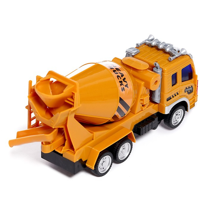 Машина &laquo;Стройка&raquo;, масштаб 1:55, работает от батареек, свет и звук, МИКС