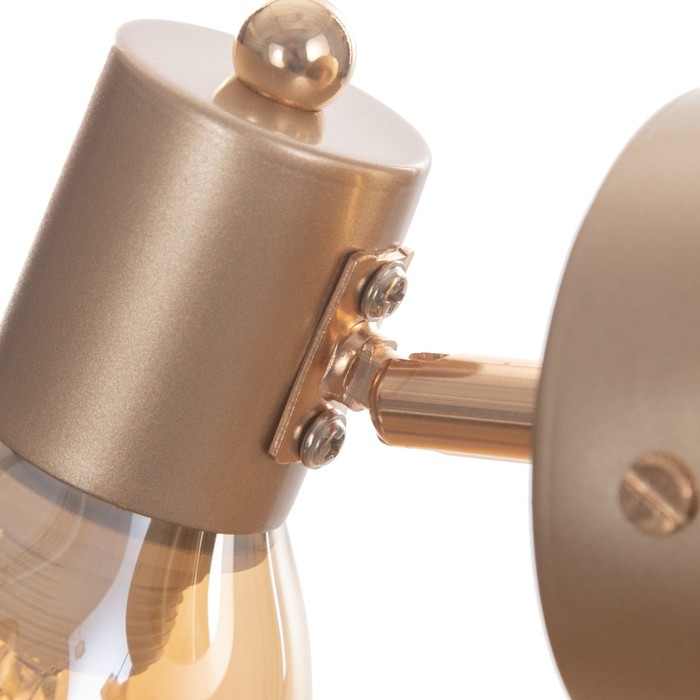 Бра "Джуди" 1х60Вт Е14 Золото 21х10х19см