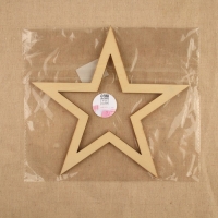 Основа для макраме «Звезда», 20 × 20 × 0,4 см Основа для макраме «Звезда», 20 × 20 × 0,4 см