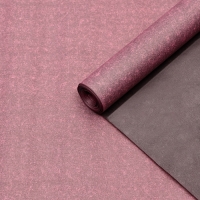 Пергамент флористический "Черно-красный", 0,6 х 10 м,52 г/м2