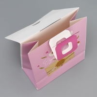 Пакет подарочный с формовым клапаном, упаковка, &laquo;Вдохновляй&raquo;, 23 х 27 х 11.5 см