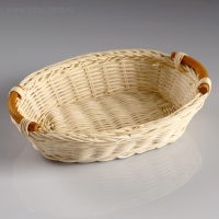 Корзина с ручками, 16&times;23&times;5 см, ротанг