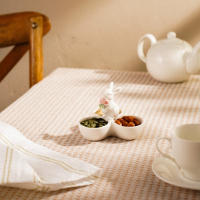 Менажница керамическая SL Home &laquo;Кролик&raquo;, 3 ячейки, 30 мл, 11,5&times;9,5 см, цвет белый