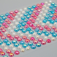 Наклейка пластик стразы "Градиент ёлочкой" 24,6х10 см Наклейка пластик стразы "Градиент ёлочкой" 24,6х10 см