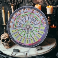 Диагностическая доска для маятника "Поиск любви и вещей", d=27см Диагностическая доска для маятника "Поиск любви и вещей", d=27см