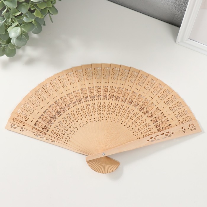 Веер дерево "Цветочки" h=20,5 см