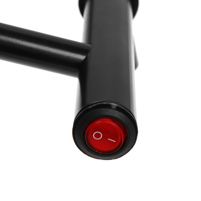 Полотенцесушитель электрический ZEIN PE-06 Полотенцесушитель электрический ZEIN PE-06 "Ребро", 500х800 мм, d=25, черный