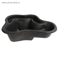 Пруд садовый пластиковый, 150 л, чёрный Пруд садовый пластиковый, 150 л, чёрный