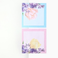 Блок бумаг для записей, стикеры, ручка "С 8 Марта. Букет" Блок бумаг для записей, стикеры, ручка "С 8 Марта. Букет"