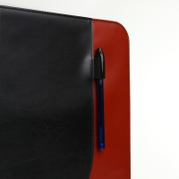 Папка для документов, А4, цвет чёрный/коричневый Папка для документов, А4, цвет чёрный/коричневый