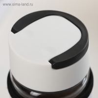 Бутылка для воды стеклянная с ручкой в чехле &laquo;Кит&raquo;, 500 мл, h=23,5 см, рисунок МИКС