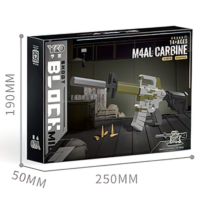 Конструктор-Мини &laquo;Оружие. М4А1&raquo;, 945 деталей
