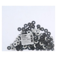 Шайба ТУНДРА, кровельная, с резиновой прокладкой ЕPDМ, М14х4.8 мм, оцинкованная, 150 шт Шайба ТУНДРА, кровельная, с резиновой прокладкой ЕPDМ, М14х4.8 мм, оцинкованная, 150 шт