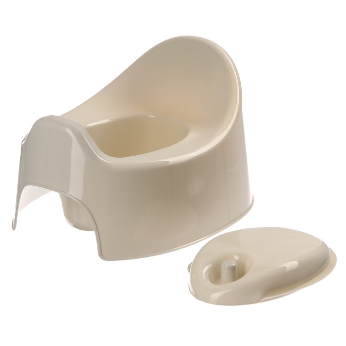 Горшок детский Follow Me с крышкой, цвет серый Горшок детский Follow Me с крышкой, цвет серый