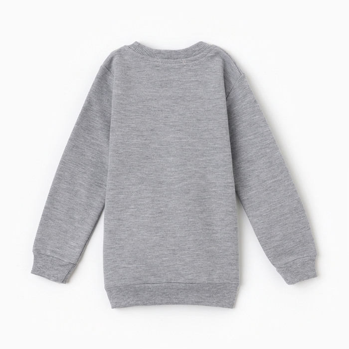 Свитшот для мальчика, НАЧЁС, цвет серый, рост 98 см Свитшот для мальчика, НАЧЁС, цвет серый, рост 98 см